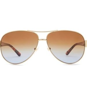 New Tory Burch - Aviator Metal Frame Sunglasses